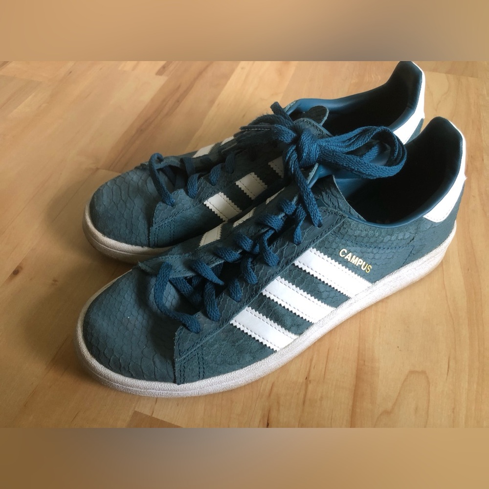 Adidas Campus W DB1019 Women’s Size 7.5 Green/Teal